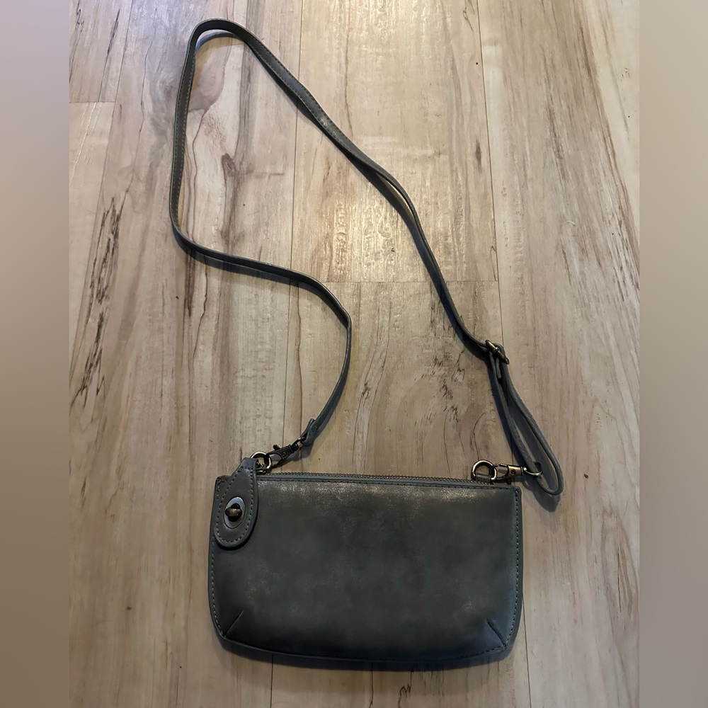 Joy Susan Charcoal Crossbody Bag